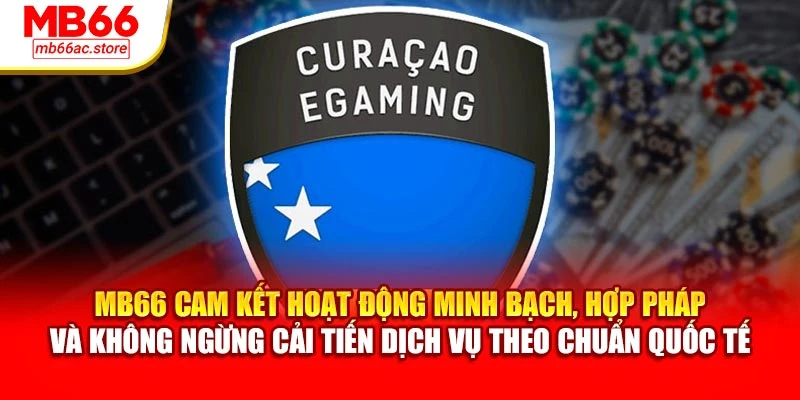 Giấy Phép Hoạt Động MB66 – Nền Tảng Pháp Lý Minh Bạch 3 MB66 cam kết hoạt động minh bạch, hợp pháp và không ngừng cải tiến dịch vụ theo chuẩn quốc tế